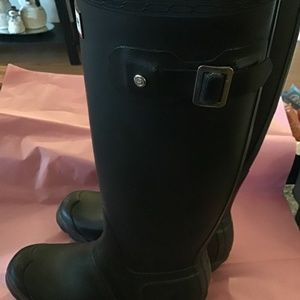 Hunter Original Tall Rain Boots Sz 7